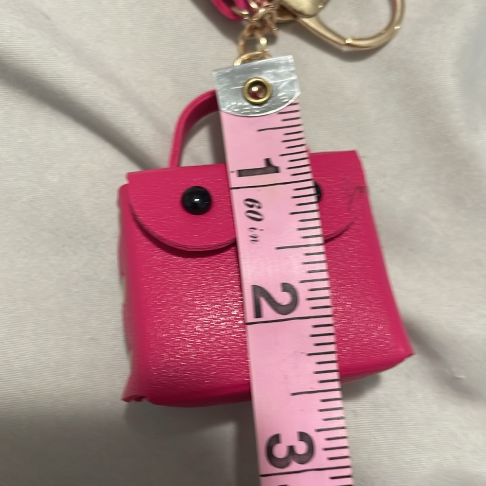 Women's Mini bag Charms and Keychain Set, NWT & NWOT Embossed & Detailed - Picture 13 of 15
